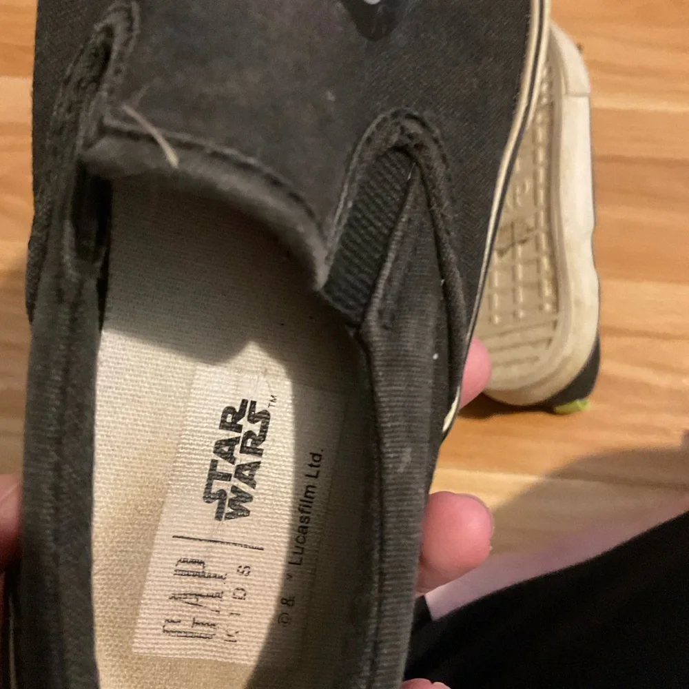 GAP x Star Wars Black slip on Sneakers‎